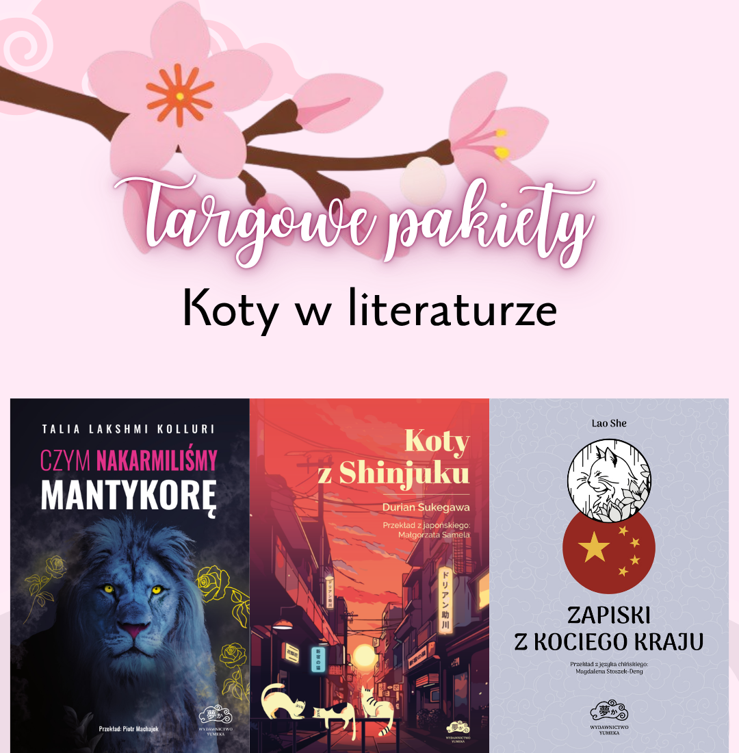 targowe pakiety - koty w literaturze